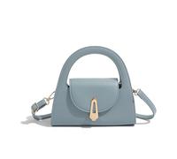 FIRSTXIU Borsa a tracolla da donna elegante borsa a tracolla piccola borsa in pelle PU borsa da sera alla moda messaggeri donna retrò tracolla maniglia superiore borsa da sera spalla alla moda, Blu