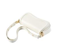 FIRSTXIU Borsa a tracolla da donna in pelle PU con cinturino regolabile e hardware dorato per spostamenti quotidiani o uscite casual, Beige, Taglia unica
