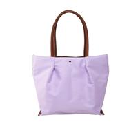 FIRSTXIU Borsa a tracolla in nylon da donna, leggera, di grande capacità, con tasche multiple per pendolari, palestra, viaggi, Viola, Taglia unica