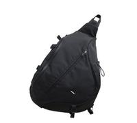 FIRSTXIU Borsa a tracolla in nylon per uomini e donne borse a tracolla di grande capacità con tracolla regolabile pacchetto sportivo all'aperto, Nero , 35*11*50cm