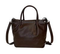 FIRSTXIU Borsa a tracolla in pelle PU delicata borsa a secchiello borse da viaggio borsa casual per donne e ragazze, Caff, Taglia unica