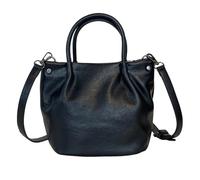 FIRSTXIU Borsa a tracolla in pelle PU delicata borsa a secchiello borse da viaggio borsa casual per donne e ragazze, Nero , Taglia unica