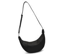 FIRSTXIU Borsa a tracolla in pelle PU per uso quotidiano, elegante e pratica, borsa a tracolla con tracolla regolabile, Nero , Taglia unica