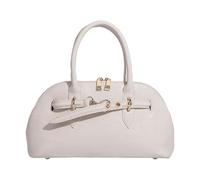 FIRSTXIU Borsa a tracolla vintage versatile con tracolla staccabile ciondolo unico in pelle PU borsa a tracolla per le donne, bianco, Taglia unica