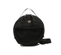 FIRSTXIU Borsa da donna bella borsa a tracolla in nylon stile coreano borsa a tracolla piccola borsa rotonda semplice borsa messenger per tutti i giorni, Nero , Taglia unica