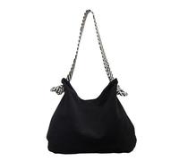 FIRSTXIU Borsa da donna per pendolari da viaggio, borsa a tracolla con manico superiore, comoda e spaziosa per l'uso quotidiano, pratica borsa alla moda, Nero , One Size