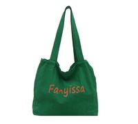 FIRSTXIU Borsa shopper in nylon coreano alla moda spaziosa e leggera borsa per tutti i giorni con opzione di trasporto multipla borsa a tracolla pratica nylon resistente all'usura, Verde chiaro, One