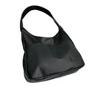 FIRSTXIU Borsa vintage da donna di grande capacità, casual, borsa ascellare, versatile, borsa a tracolla in poliuretano, adatta per varie occasioni, Nero , 31*8*29cm