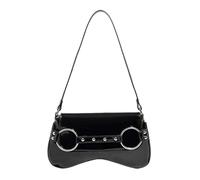 FIRSTXIU Borse a tracolla da donna borsa a tracolla borsa a tracolla in pelle alla moda elegante borsa a tracolla borsa elegante borsa a tracolla borsa da sella, Nero , Taglia unica
