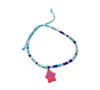 FIRSTXIU Braccialetti, 10 stili fatti a mano in tessuto di riso braccialetto per donne ragazze colorato divertente mostri braccialetti amicizia gioielli