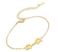 FIRSTXIU Braccialetti, elegante braccialetto con zampe di animale domestico che simboleggia amore e compagnia accessorio per l'uso quotidiano in diversi colori decorazione