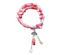 FIRSTXIU Bracciali, braccialetto segmento bambù con disegni in bambù naturale e intricate incisioni foglia per le donne cercano stili unici
