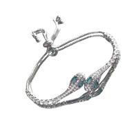 FIRSTXIU Bracciali, eleganti braccialetti a serpente con cristalli e dettagli in zircone, accessorio alla moda per tutti i giorni e per feste