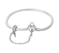 FIRSTXIU Bracciali, eleganti braccialetti con design floreale con perline rotonde e cuore pieno di strass decorazione per donne alla moda