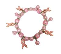 FIRSTXIU Bracciali eleganti con ciondolo a nastro, lunghezza regolabile, braccialetto alla moda con ciondolo, comodo gioiello per ragazze