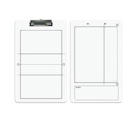 FIRSTXIU Calcio Coaching Board Basket Cancella A Secco Per Allenatori Con Marcatore Doppio Lato Pieno Mezzi Campi Portatile Basket Consiglio di Insegnamento