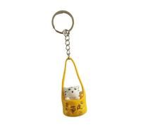 FIRSTXIU Cartoon Cats Portachiavi Ciondolo Portachiavi Pet Portachiavi Bel Gattino Portachiavi Anelli Auto Per La Decorazione Della Borsa Cartoon Gatti Portachiavi Pet Charm Borsa Gattino Decorazione