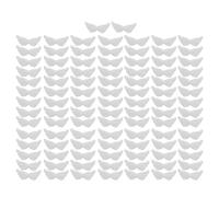 FIRSTXIU Clip per capelli decorazione imbottita ala angelica appliques kit fatti a mano artigianato cerchietti patch indumento tornante fare fornitura decorazioni costume, bianco, B