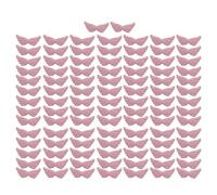 FIRSTXIU Clip per capelli decorazione imbottita ala angelica appliques kit fatti a mano artigianato cerchietti patch indumento tornante fare fornitura decorazioni costume, Rosa 1, G