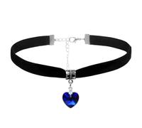 FIRSTXIU Collana, collana con ciondolo a forma di cuore, collana da uomo, collana con ciondolo a forma di cuore, per uomini e bambini, As shown in the figure, Silicone