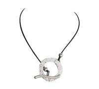 FIRSTXIU Collana con ciondolo gotico vintage, da donna, squisito, gioiello da collo regolabile, per feste ed eventi, As shown, lega + velluto coreano