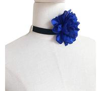 FIRSTXIU Collana,Fiori Elegante Rose Clavicola Catena Autunno e Inverno Maglione Collocazione Delicata Collana, Flowers 10cm, Panno