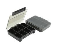 FIRSTXIU Contenitore per esche da pesca contenitore per accessori da pesca con coperchio trasparente Scatola di immagazzinaggio per attrezzatura multiuso multi scomparto