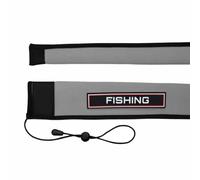 FIRSTXIU Custodia protettiva per canna da pesca, 110 cm, a prova di foratura, per bastoni da baitcasting, copertura per canna da pesca all'aperto