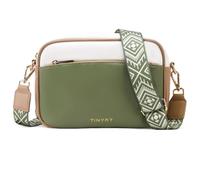 FIRSTXIU Delicata borsa a tracolla in pelle PU con tracolla regolabile per chitarra per le donne piccola borsa a tracolla casual Satchel, Verde, Taglia unica