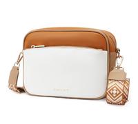 FIRSTXIU Delicata borsa a tracolla in pelle PU con tracolla regolabile per chitarra per le donne piccola borsa a tracolla casual Satchel, Marrone, Taglia unica