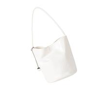 FIRSTXIU Elegante borsa a tracolla con design retrò in pelle PU, borsa da lavoro che offre funzionalità e moda elegante borsa casual, Beige, One Size