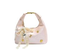 FIRSTXIU Elegante borsa in stile francese per le donne borsa a tracolla e borsa a tracolla in pelle PU borsa ascella per lavoro o viaggio casual, rosa, Taglia unica