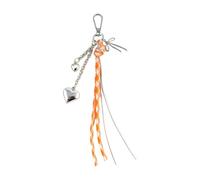 FIRSTXIU Elegante portachiavi colorato a forma di cuore con farfalla e fiocco, in lega robusta, accessorio per amanti alla moda dell'amicizia portachiavi regali, Numero 1, Taglia unica