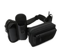 FIRSTXIU Grande Capacità Canna Da Pesca Tackle Bag Multifunzionale Multistrato Impermeabile Campeggio Marsupio Ciclismo Outdoor Canna Da Pesca Borsa, Nero , Taglia unica