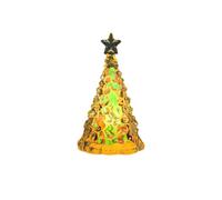 FIRSTXIU Holiday Star Night Light Decors Natale Acrilico Infrangibile LED Sicuro Senza Fiamma Decorazione per Display Da Tavolo Famiglia Sicuro Luce Vacanza