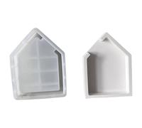FIRSTXIU Hollows House, stampi in silicone per gli appassionati di pasticceria, per torte, cioccolatini e gelatine