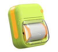 FIRSTXIU La batteria ricaricabile della stampante termica multifunzione supporta la stampa di etichette e codici per foto Include stampante fotografica portatile in rotolo di carta