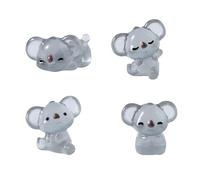 FIRSTXIU Luci notturne in miniatura Koala statua da giardino fate accessori da giardino koala decorazioni arte per cortile decorazioni per la casa fate miniature