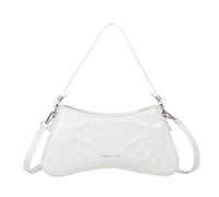 FIRSTXIU Moda ascella borsa borsa borsa a tracolla per ragazza donna versatile borsa ascellare tinta unita borse a tracolla borsa signora borsa, Beige, Reference image information