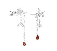 FIRSTXIU Orecchini, orecchini ufficiali della benedizione del paradiso, orecchini a perno Guan Fu Cosplay Figura gioielli, Xielian, Hua Cheng orecchini pendenti