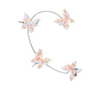 FIRSTXIU Orecchino, per orecchini a clip a farfalla europei e orecchini con paillettes senza foro, per donna