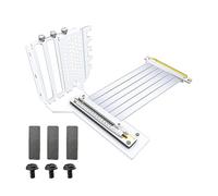 FIRSTXIU PCI-E 3.0/4.0 x16 Supporto per Scheda Grafica Verticale Anti Interferenza Cavo di Estensione GPU Kit di Montaggio Scheda Video