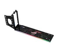FIRSTXIU PCI-E Riser PC Schede Grafiche Verticalmente cavalletto base Supporto GPU Supporto Staffa con LED 5V 3pin RGB aura per