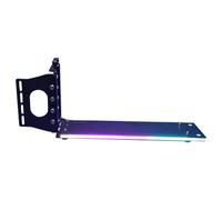 FIRSTXIU PCI-E Riser PC Schede Grafiche Verticalmente Cavalletto Base Supporto Staffa GPU con LED 12V 4pin RGB RTX RX
