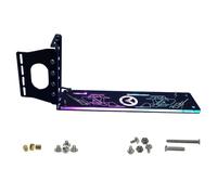 FIRSTXIU PCI-E Riser PC Schede Grafiche Verticalmente Cavalletto Base Supporto Staffa GPU con LED 5V 3pin RGB aura 12V RGB
