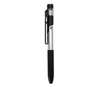 FIRSTXIU Penna a sfera, penna a sfera con luce LED, multifunzione, pieghevole, staffa di supporto per scuola, ufficio, studenti, lettura notturna