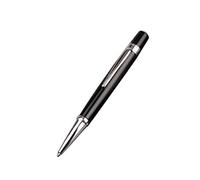 FIRSTXIU Penna a sfera, penna a sfera in metallo di lusso, 1,0 mm, nera, forniture scolastiche aziendali