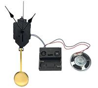 FIRSTXIU Quarzi Pendoli Meccanismo Movimento Orologio Parti di Riparazione Kit di Ricambio Con Melodie Carillon Scatola Accessori Corno Sostituzione Orologio Da Parete
