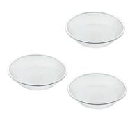 FIRSTXIU Set di 3 setacci per terreno da giardino, in metallo resistente, setaccio per compost per giardinaggio con 3 fori di dimensioni 2 mm, 6 mm e 10 mm, setaccio da giardino resistente per gli