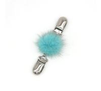FIRSTXIU Spilla, elegante sfocata sfera scialle fibbia di fissaggio a clip per design modesti e look alla moda con lega robusta, 10.5*3.5cm
